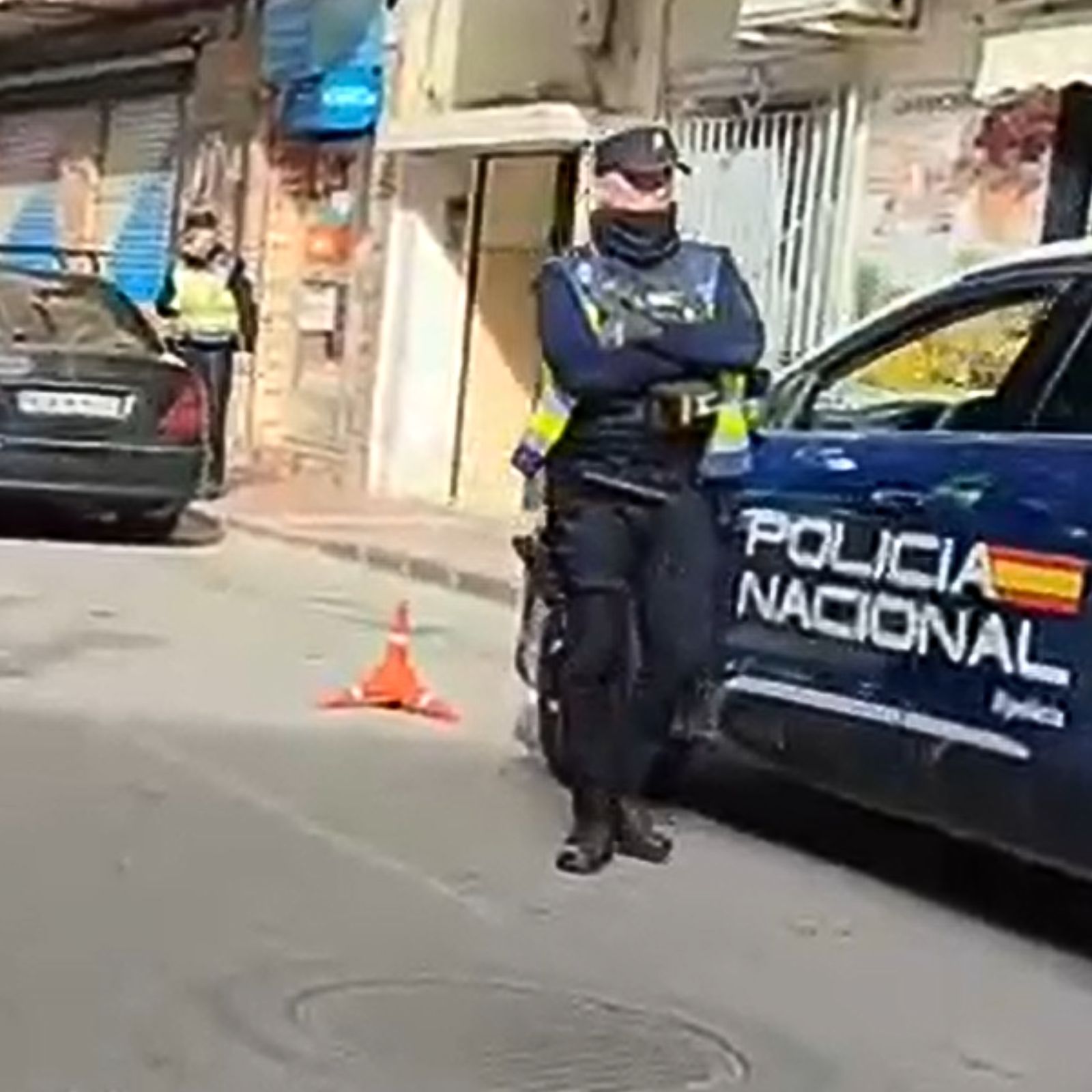 Policia en Alcantarilla Murcia